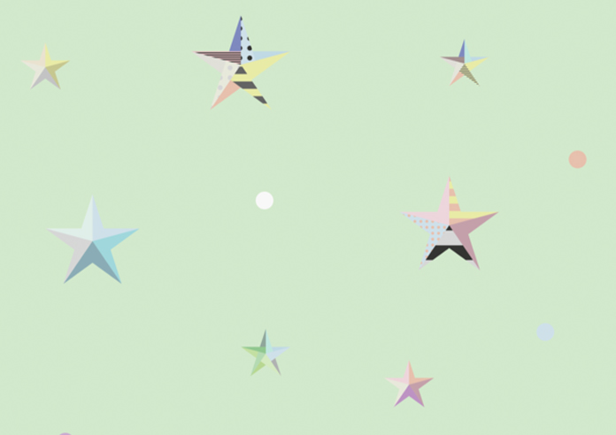 Childrens Roller (Blackout), 4661 Green Stars - VELUX Loft Blind - Image 4